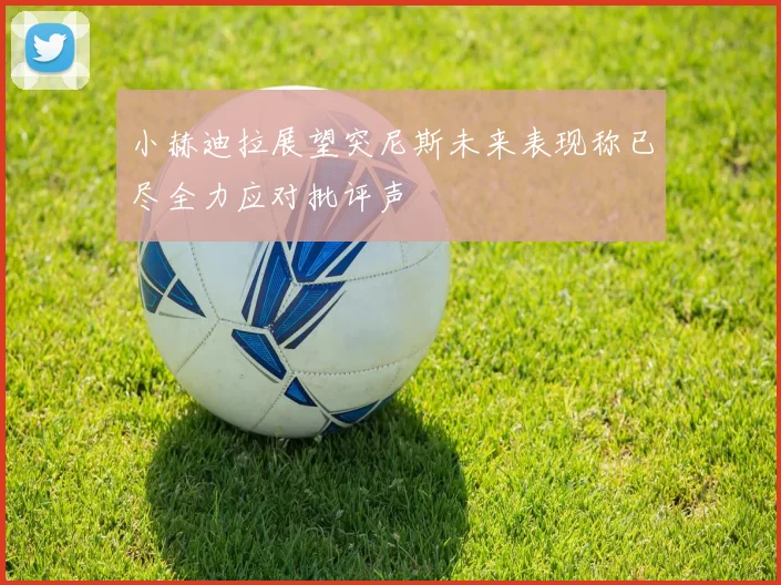 小赫迪拉展望突尼斯未来表现称已尽全力应对批评声